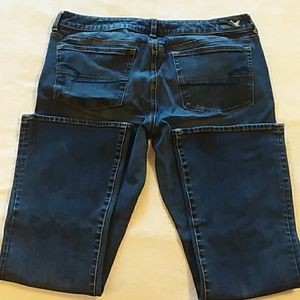 American Eagle skinny kick jeans